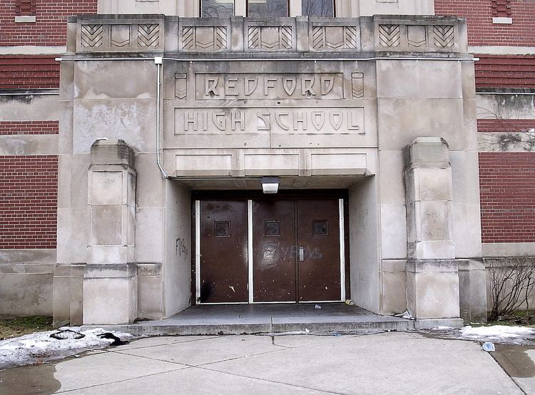 Redford High School Entrance Redford High SchoolDetroit MI This is one of t Flickr