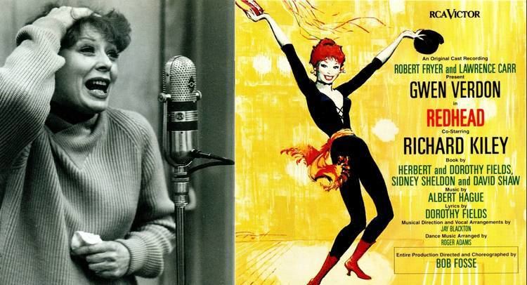 Redhead (musical) Gwen Verdon Erbie Fitch39s Twitch from the Broadway Production