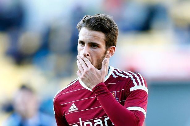 Reece Burke West Ham youngsters Reece Burke and Diego Poyet show the