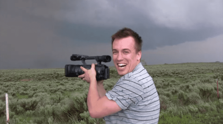 Reed Timmer Famous Meteorologist Reed Timmer accepts challenge from The