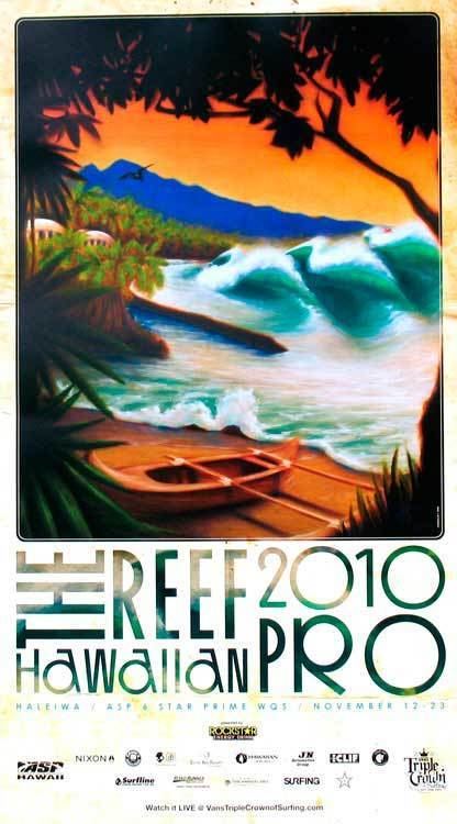 Reef Hawaiian Pro 2013 Vans Triple Crown of Surfing Online Store 2010 Reef Hawaiian