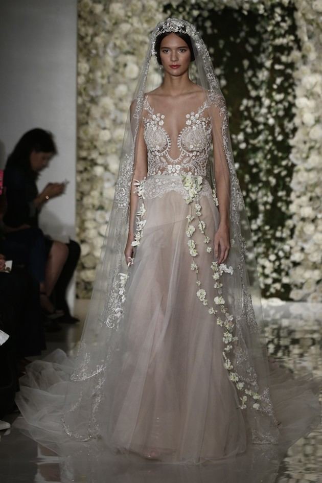 Reem Acra Bridal Fashion Week Reem Acra Fall 2015 Wedding Dress