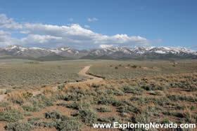Reese River The Reese River Valley Scenic Drive in Nevada Photos Maps and