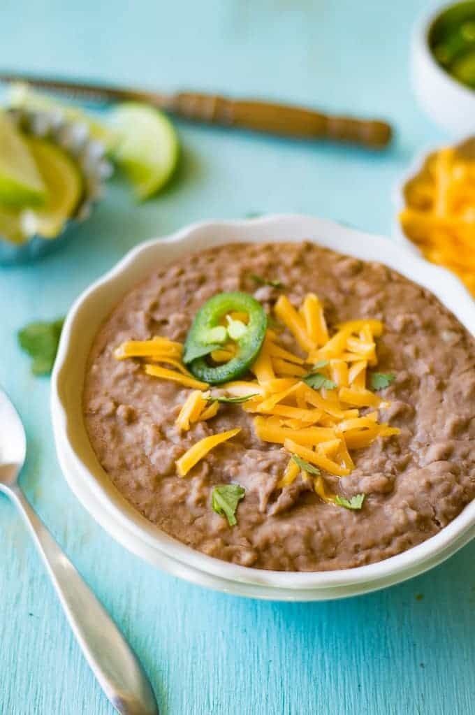 Refried beans Homemade Refried Beans