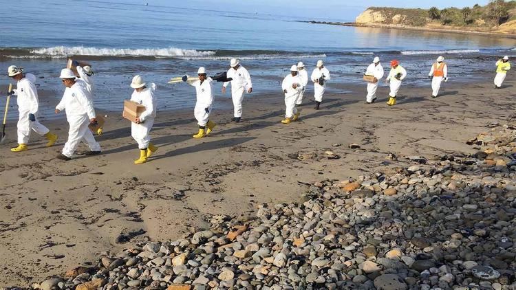 Refugio oil spill Preliminary report Pipeline that spilled oil off Santa Barbara