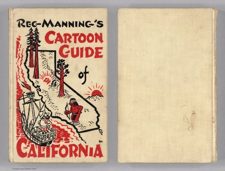Reg Manning Covers Reg Mannings Cartoon Guide of California JJ Augustin