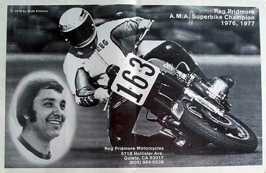 Reg Pridmore Reg Pridmore AMA Superbike Champion