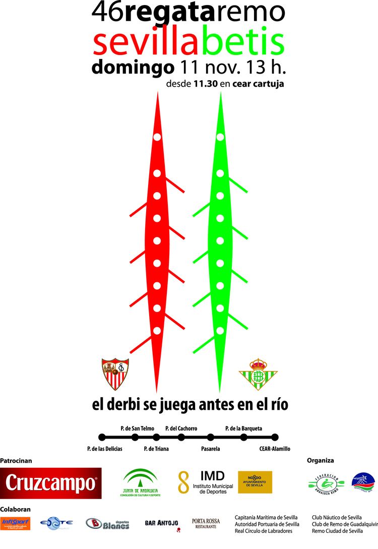 Regata Sevilla-Betis 46 Edicin Regata SevillaBetis Number 1 Sport Peridico