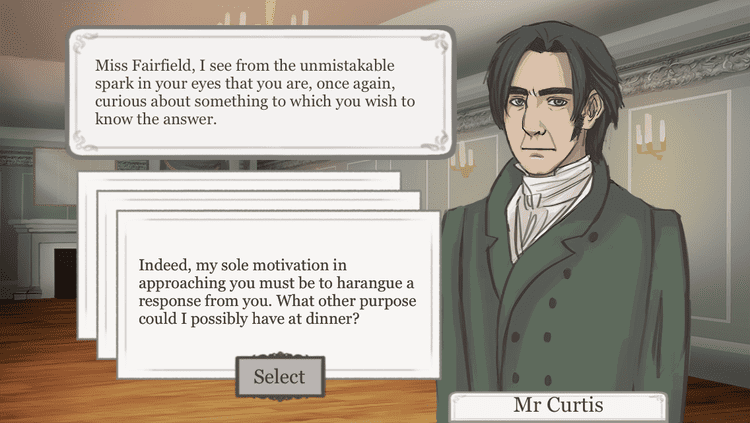 Regency Love Austentatious Regency Love for iOS isn39t your usual adventure game