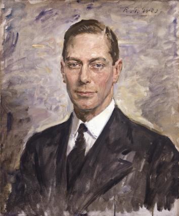 Reginald Eves King George VI by Reginald Grenville Eves at Art on Demand Portraits