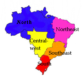 Regions of Brazil The Central West Regions of Brazil
