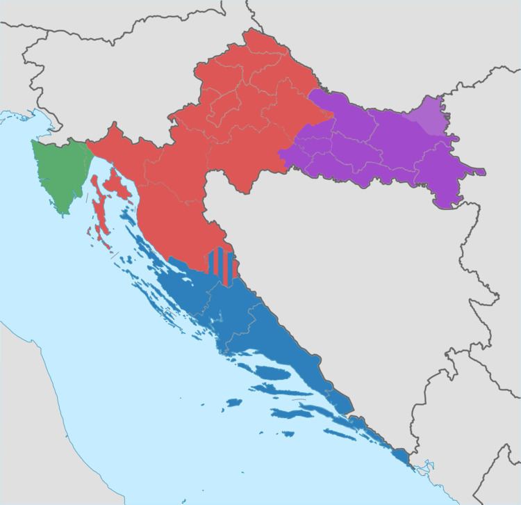 Regions of Croatia