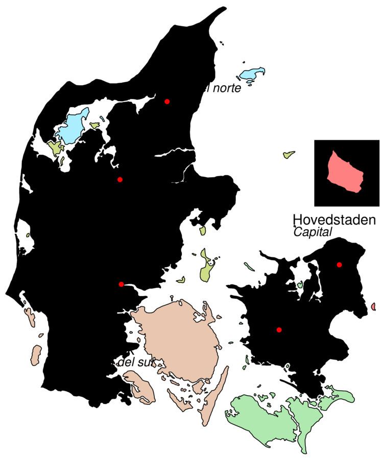 Regions of Denmark FileDenmark regions essvg Wikimedia Commons