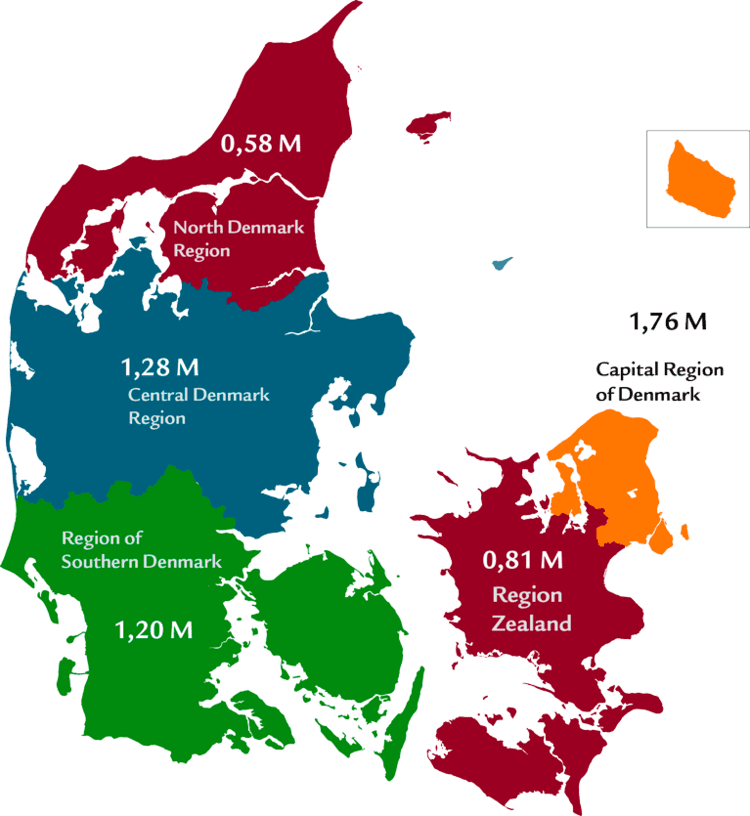 Regions of Denmark The North Denmark Region