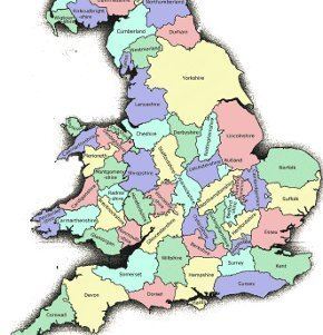 Regions of England Englandsmljpg