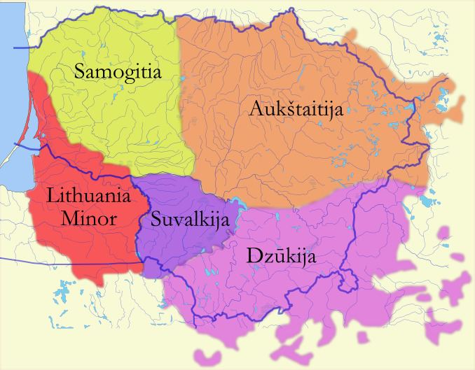 Regions of Lithuania