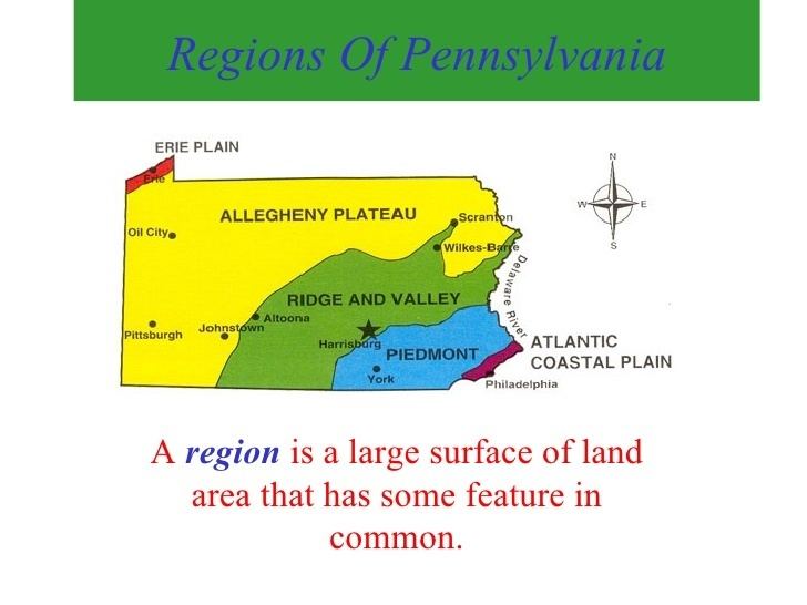 Regions of Pennsylvania Regions Of Pennsylvania