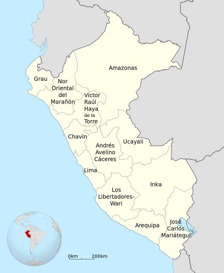 Regions of Peru (1989)