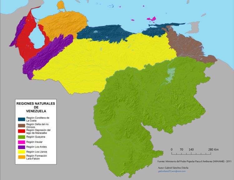 Regions of Venezuela