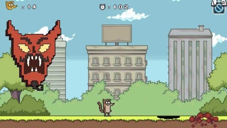 Regular Show: Mordecai and Rigby in 8-Bit Land Regular Show Mordecai and Rigby in 8bit Land Review YouTube