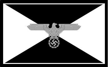 Reichsführer-SS SS Command and other Car Flags NSDAP Germany