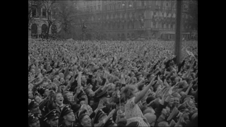 Reichsgau Sudetenland Adolf Hitler Sudetenland Czechoslovakia 1938 HD Stock Video