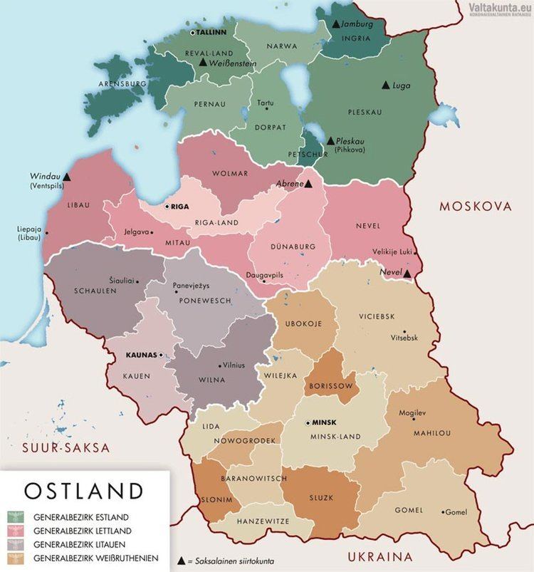 Reichskommissariat Ostland Ostland