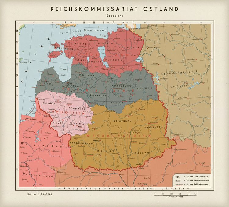 Reichskommissariat Ostland Reichskommissariat Ostland by 1Blomma on DeviantArt