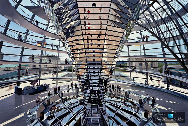 Reichstag dome The Reichstag Dome A Sculpture of Light Above Government in Berlin