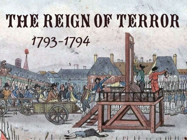 Reign of Terror Reign of Terror French Revolution 17931794