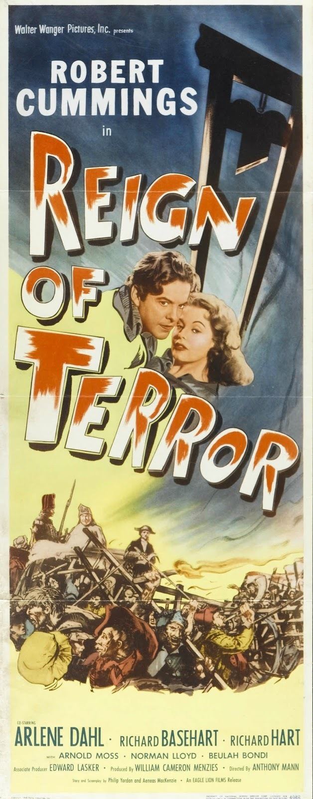 Reign of Terror (film) Reign of Terror aka The Black Book 1949 Film Noir of the Week