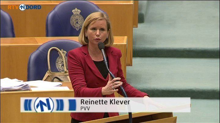 Reinette Klever Minister Kamp clasht met PVVkamerlid Reinette Klever