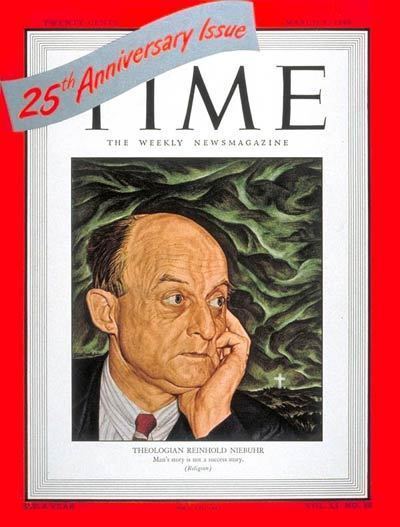 Reinhold Niebuhr TIME Magazine Cover Reinhold Niebuhr Mar 8 1948