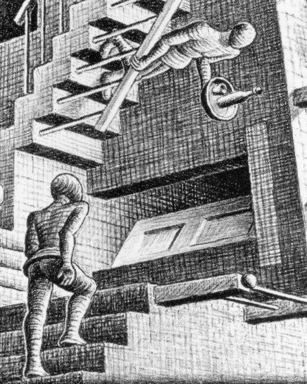 Relativity (M. C. Escher) 25 Relativity by M C Escher