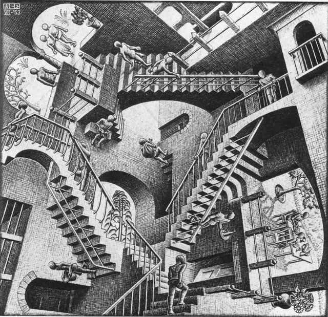 Relativity (M. C. Escher) Escher39s quotRelativityquot in LEGO