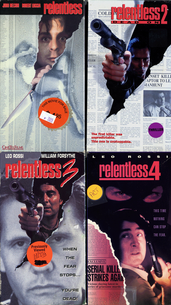 Relentless (1989 film) deathwishindustriescom Best Psycho Killer Movie Series