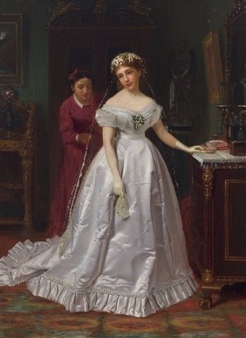 Reluctant Bride THE RELUCTANT BRIDE by John George Brown on artnet
