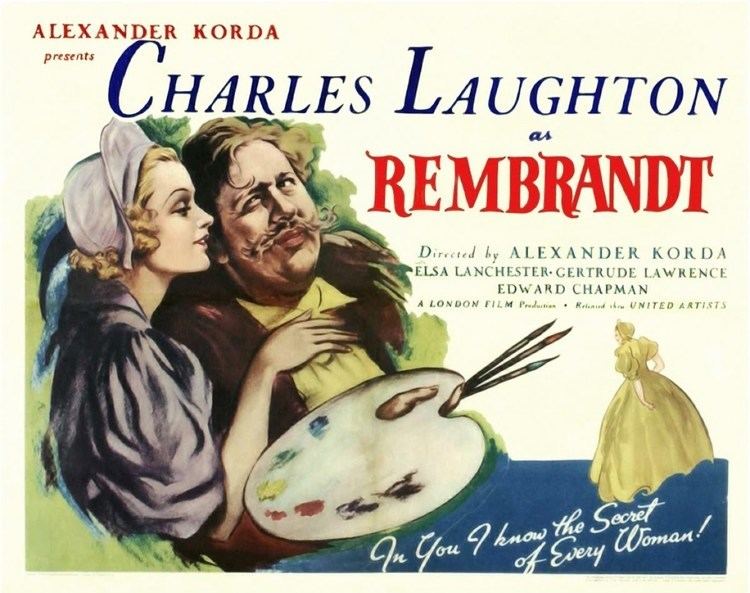 Rembrandt (1936 film) Rembrandt 1936Charles Laughton Elsa Lanchester YouTube