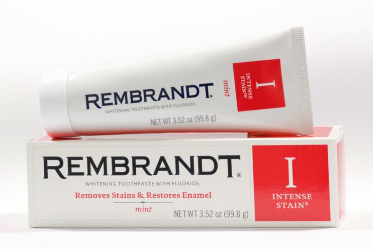 Rembrandt toothpaste