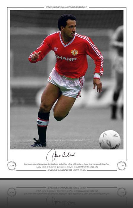 Remi Moses Manchester United Remi Moses 1980s Limited Edition