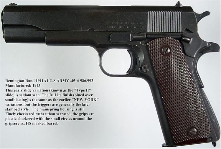 Remington rand. Remington m1911.