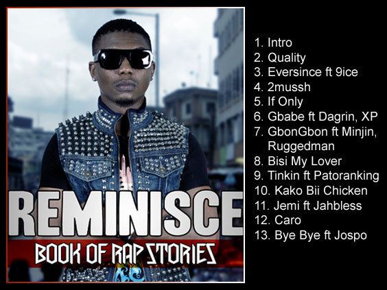 Reminisce (artist) Reminisce Book of Rap Stories Nigerian Listening EAR