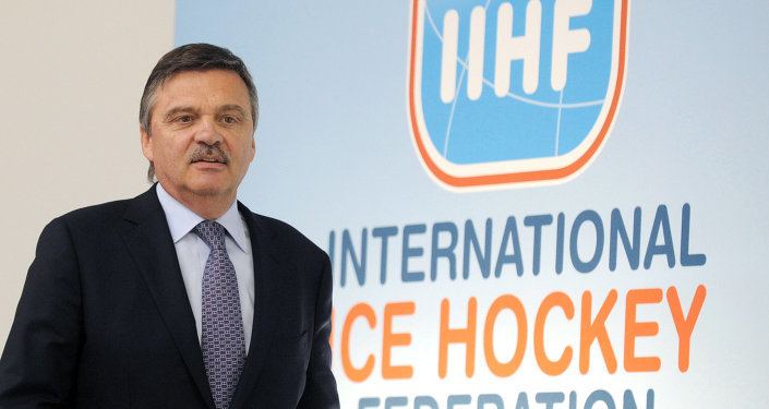 René Fasel IIHF President Offers to Add Chinese Team to Kontinental Hockey League