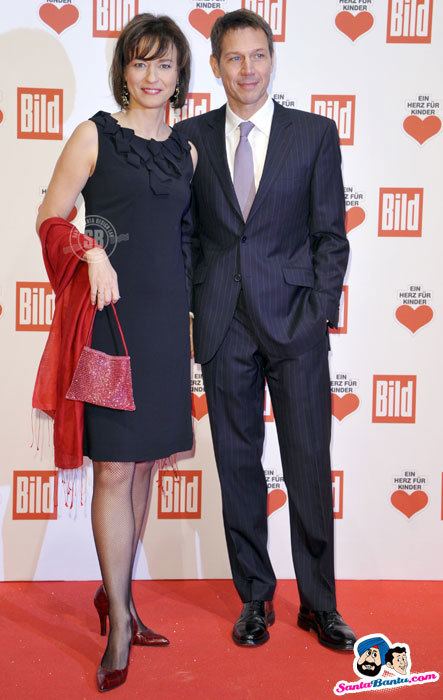 René Obermann Deutsche Telekom CEO Rene Obermann and his wife TV presenter