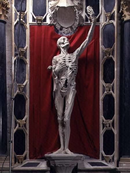 René of Chalon Flayed or The Skeleton the tomb of Ren Ligier Richier as art