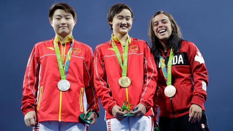 Ren Qian Chinas 15yearold Ren Qian wins gold in womens 10m USA misse