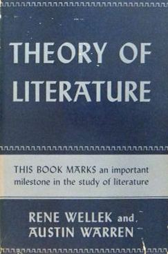 René Wellek Theory of Literature Wikipedia