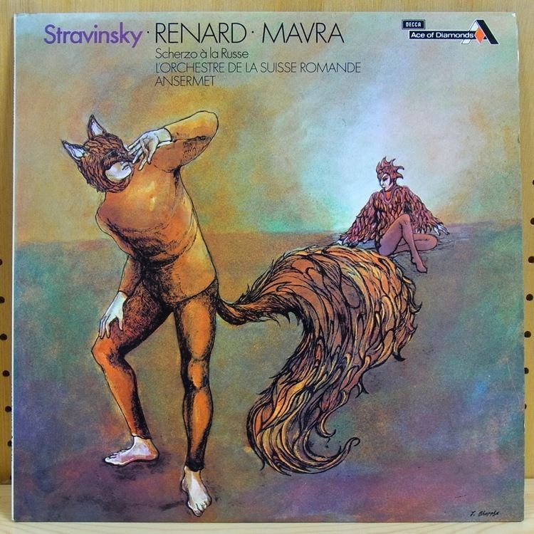 Renard (Stravinsky) LP 201277 CLASSICAL MUSIC LP vinyl