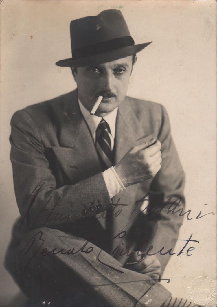 Renato Cialente RENATO CIALENTE Italian Actor Original Vintage Handsigned Photo