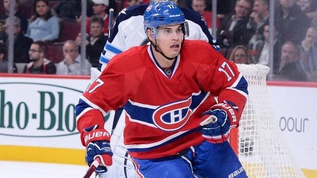 Rene Bourque Canadiens Rene Bourque out with concussion Therrien NHL on CBC
